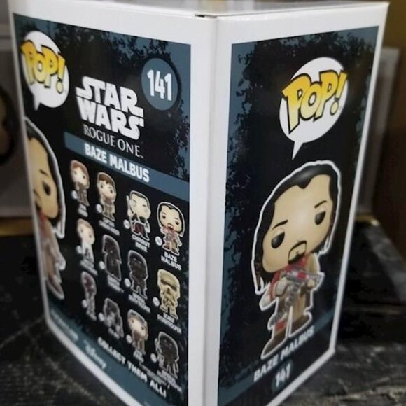 Funko Pop! #141 Star Wars: Rogue One Baze Malbus - Picture 4 of 5